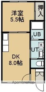 ピュアパレス高盛【3階】の間取り